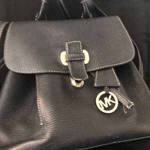 Michael Kors leather backpack